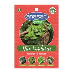 ANASAC - Semilla Mix Verduras 2 Gr