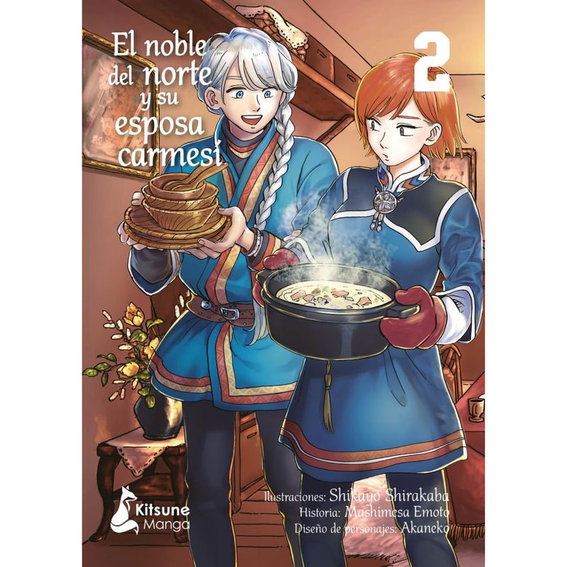 KITSUNE BOOKS - El Noble Del Norte Y Su Esposa Carmesí 2
