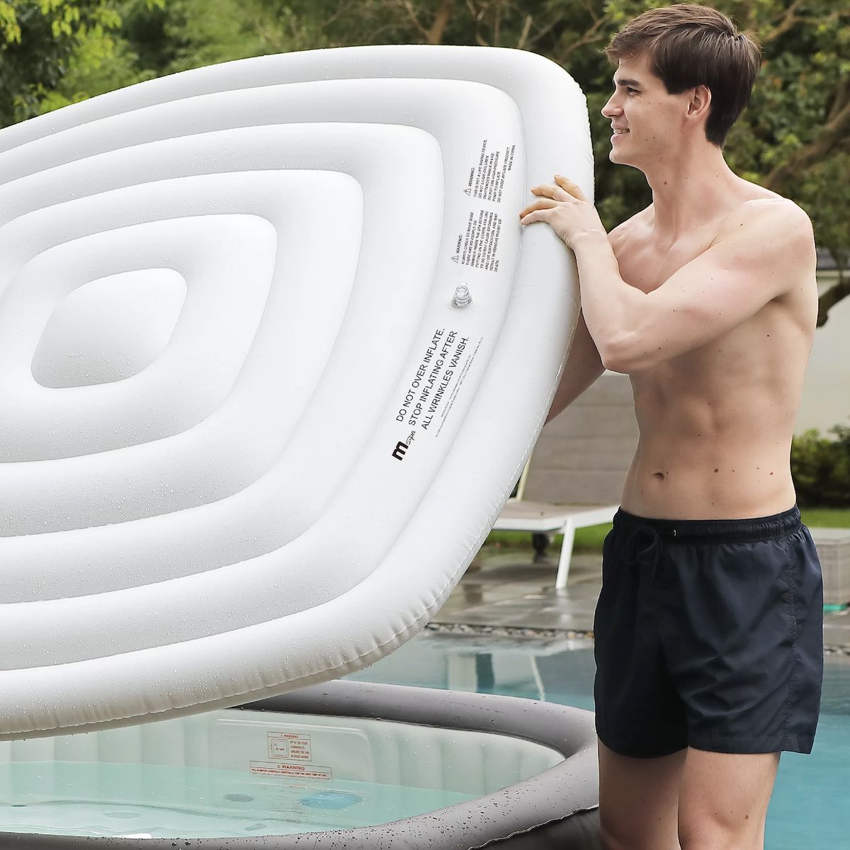 MSPA - Tapa Inflable Redonda 6 personas