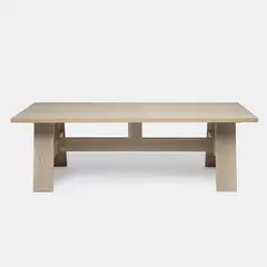 MILK - MESA COMEDOR ASIA NATURAL