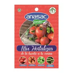ANASAC - Semillas Mix Hortaliza 25 Gr