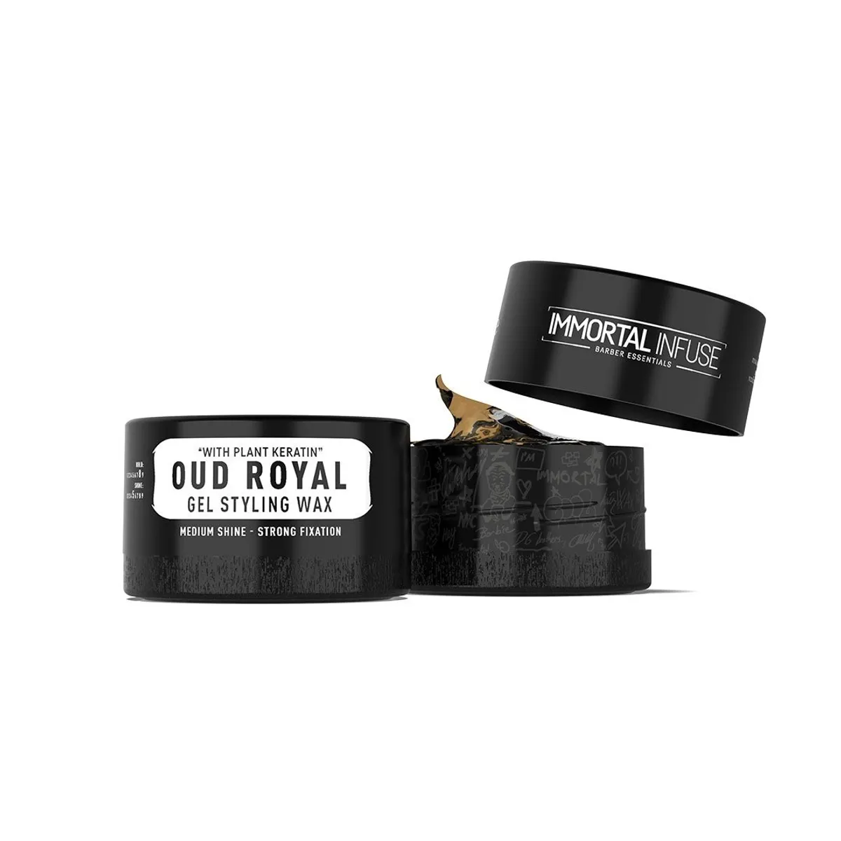 IMMORTAL INFUSE - Cera Immortal Oud Royal 150ml Cera de Peinar