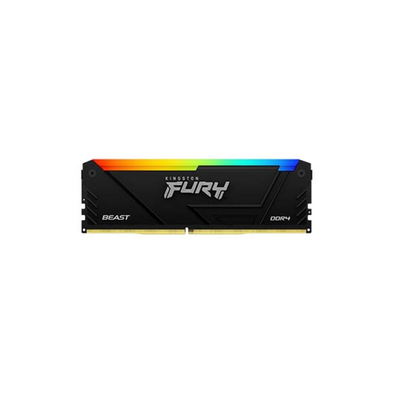 KINGSTON - Memoria RAM Kingston FURY Beast RGB 8GB DDR4 3600MHz DIMM KINGSTON