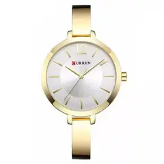 CURREN - Reloj original análogo mujer de lujo con tecnología japonesa