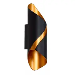 ESHOPANGIE - Aplique Lampara Led De Pared Exterior Interior Espiral