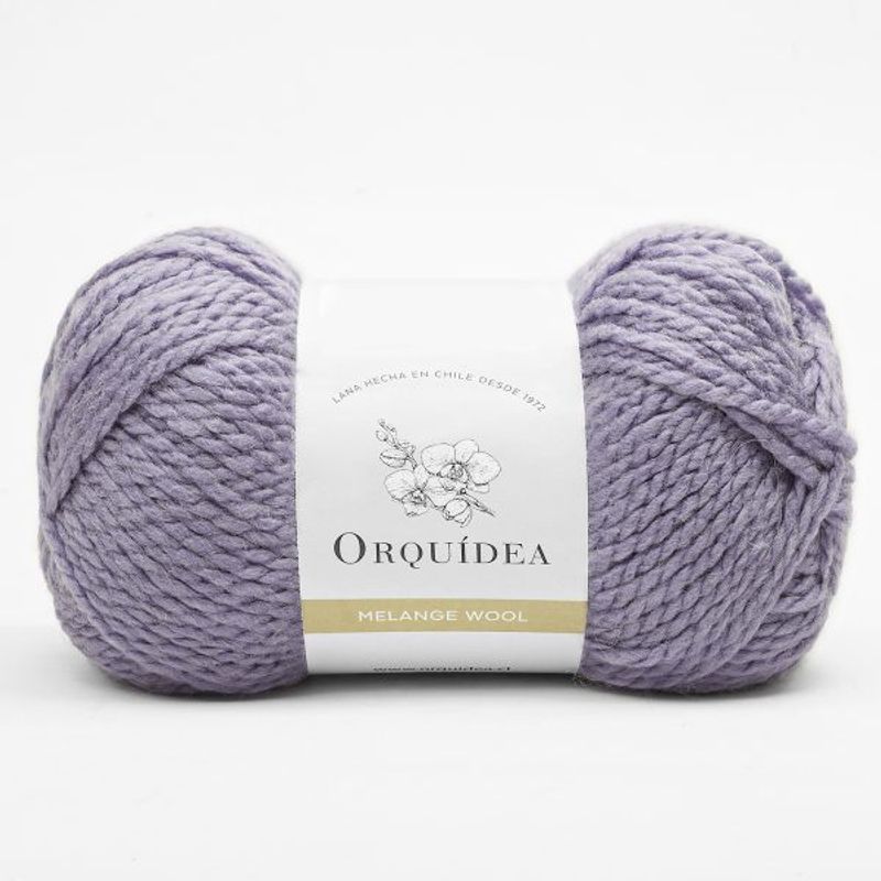 GENERICO - Lana Melange Wool Orquidea 100grs. - Lila 12