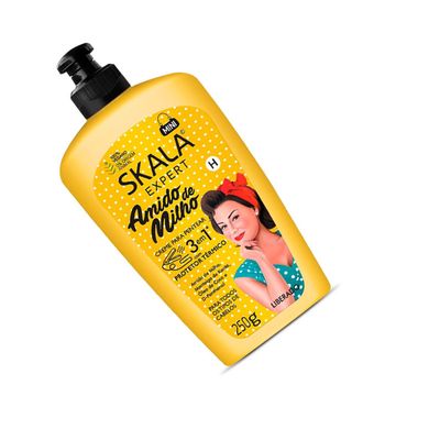 Imagen 2 del producto CREMA PARA PEINAR 3EN1 ALMIDÓN DE MAIZ EXPERT 250 G