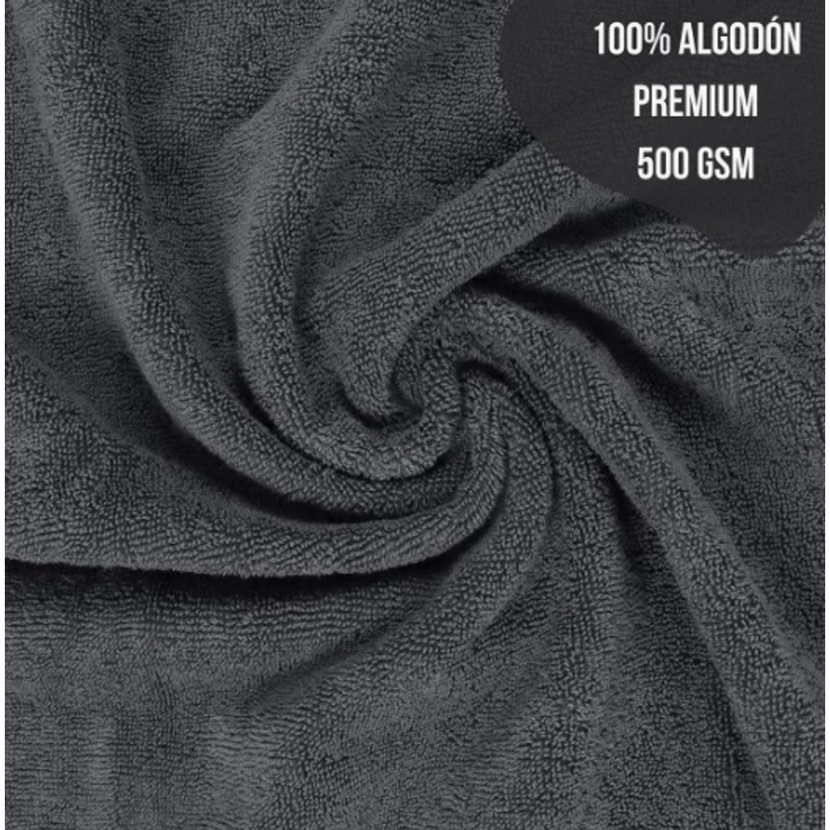 GENERICO - Set De Baño 4 Toallas De Cuerpo Grande 140x70 cm