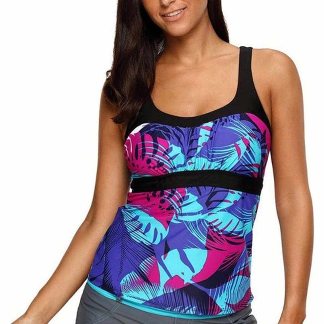 GLORIAHOON - Traje De Baño Top Tankini Sólo Parte De Arriba Gloriahoon Vi