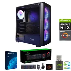 AMD CORP - Pc Gamer AMD Ryzen 7 5700X - 32GB RAM - RTX 4060 - 2TB - Wifi - P1