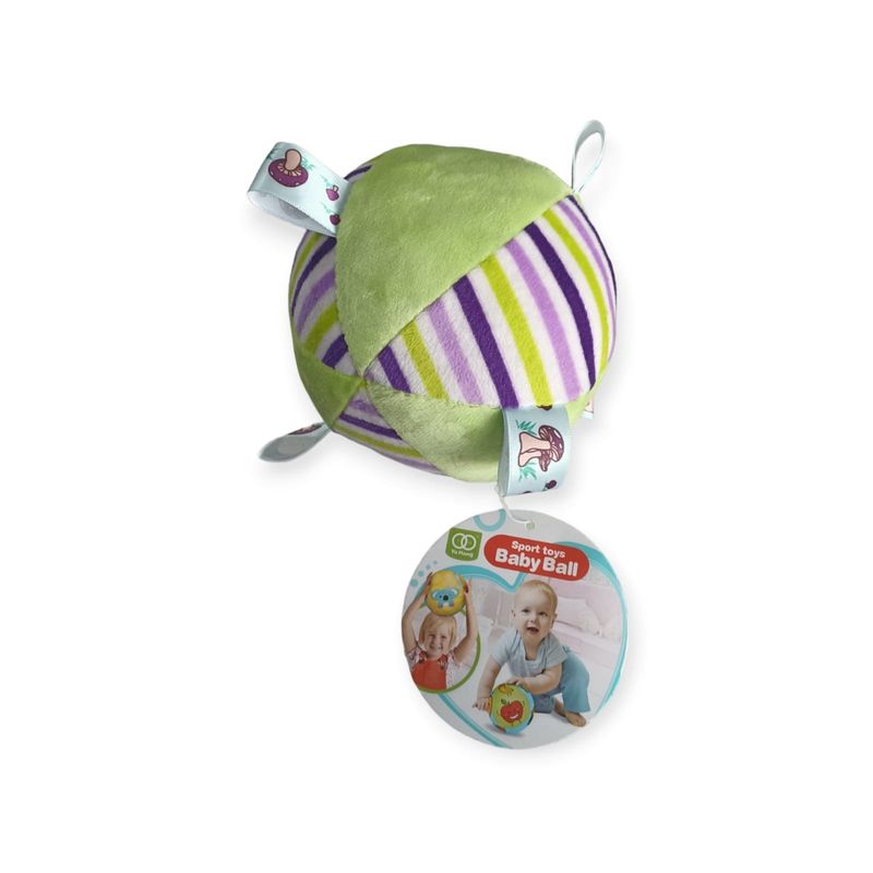 GENERICO - Pelota Soft Verde 12 cm