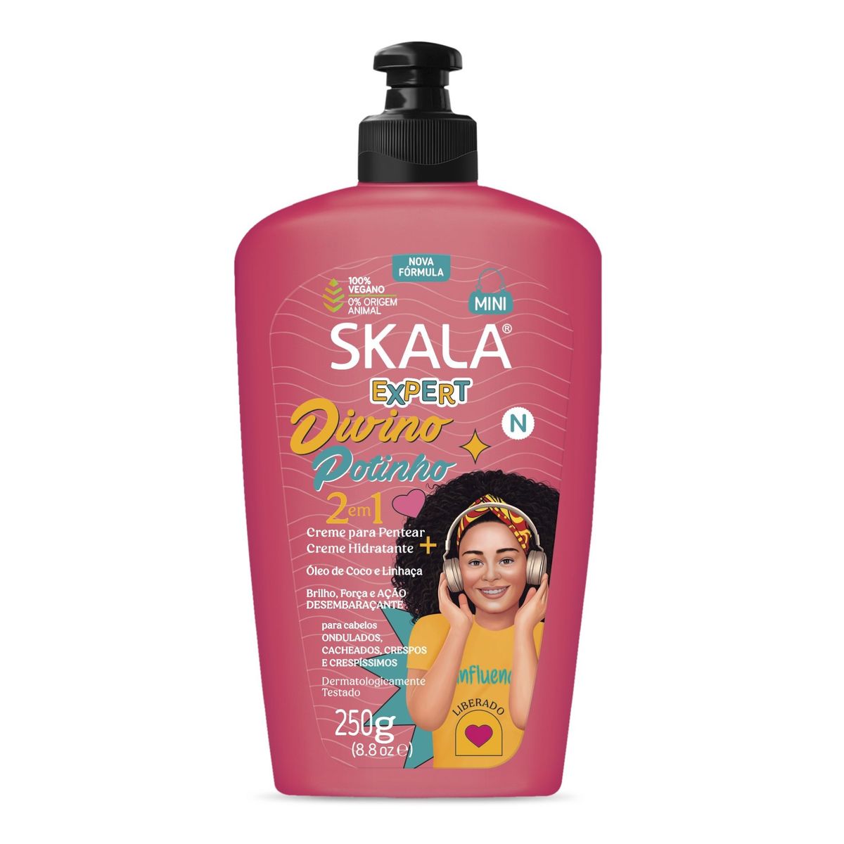 SKALA - Crema Para Peinar 2en1 Kids Divino Potinho Skala Expert 250g