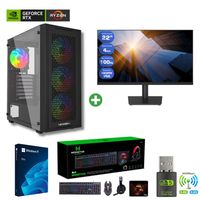Pc Gamer AMD Ryzen 5 5500 - 32GB RAM - RTX 3050 - 2TB - Wifi (Monitor 22"") TNM01