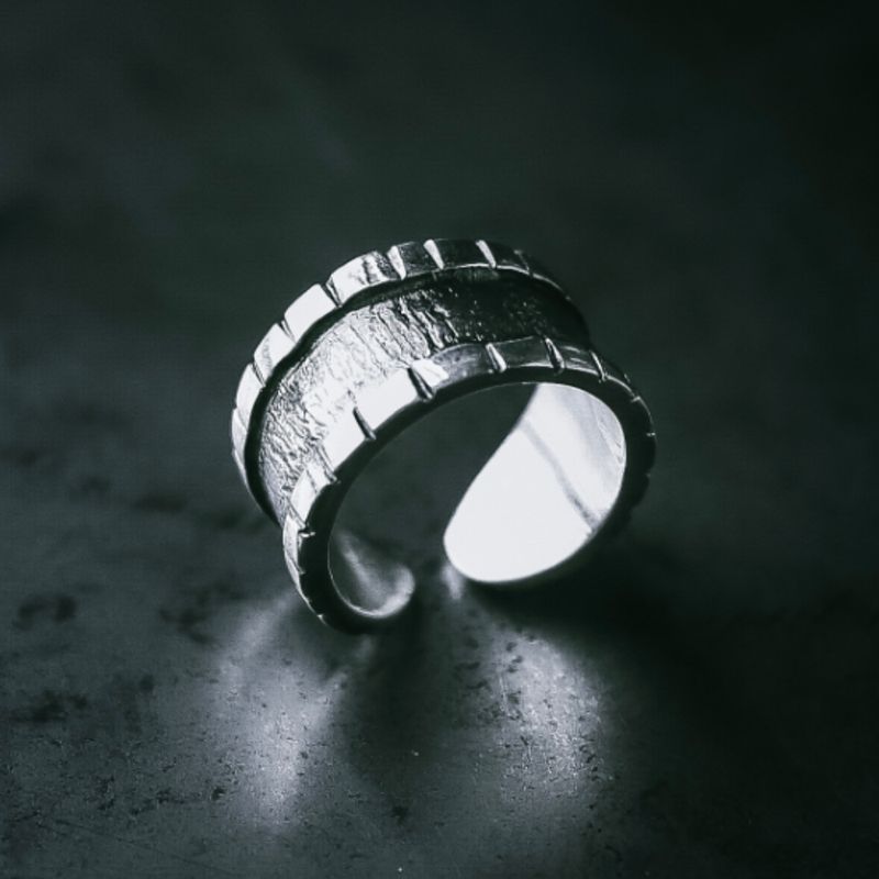 MALEVO JOYAS - Anillo de Plata Pampa