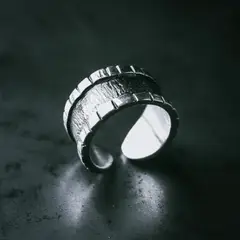 MALEVO JOYAS - Anillo de Plata Pampa