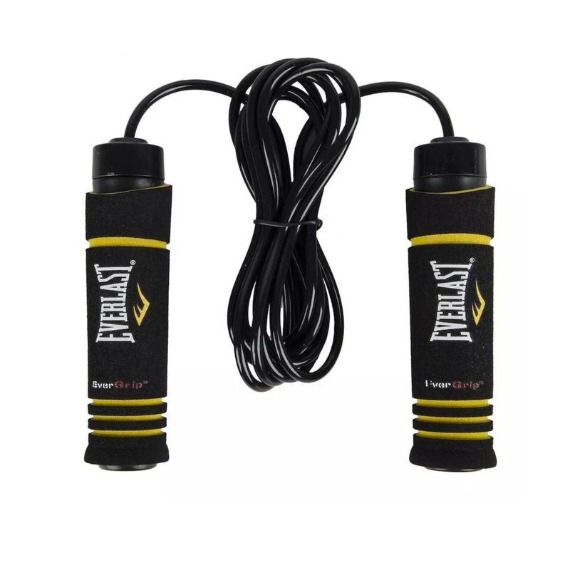 EVERLAST - Cuerda de Saltar Fitness C/Pesos Ajustables Everlast