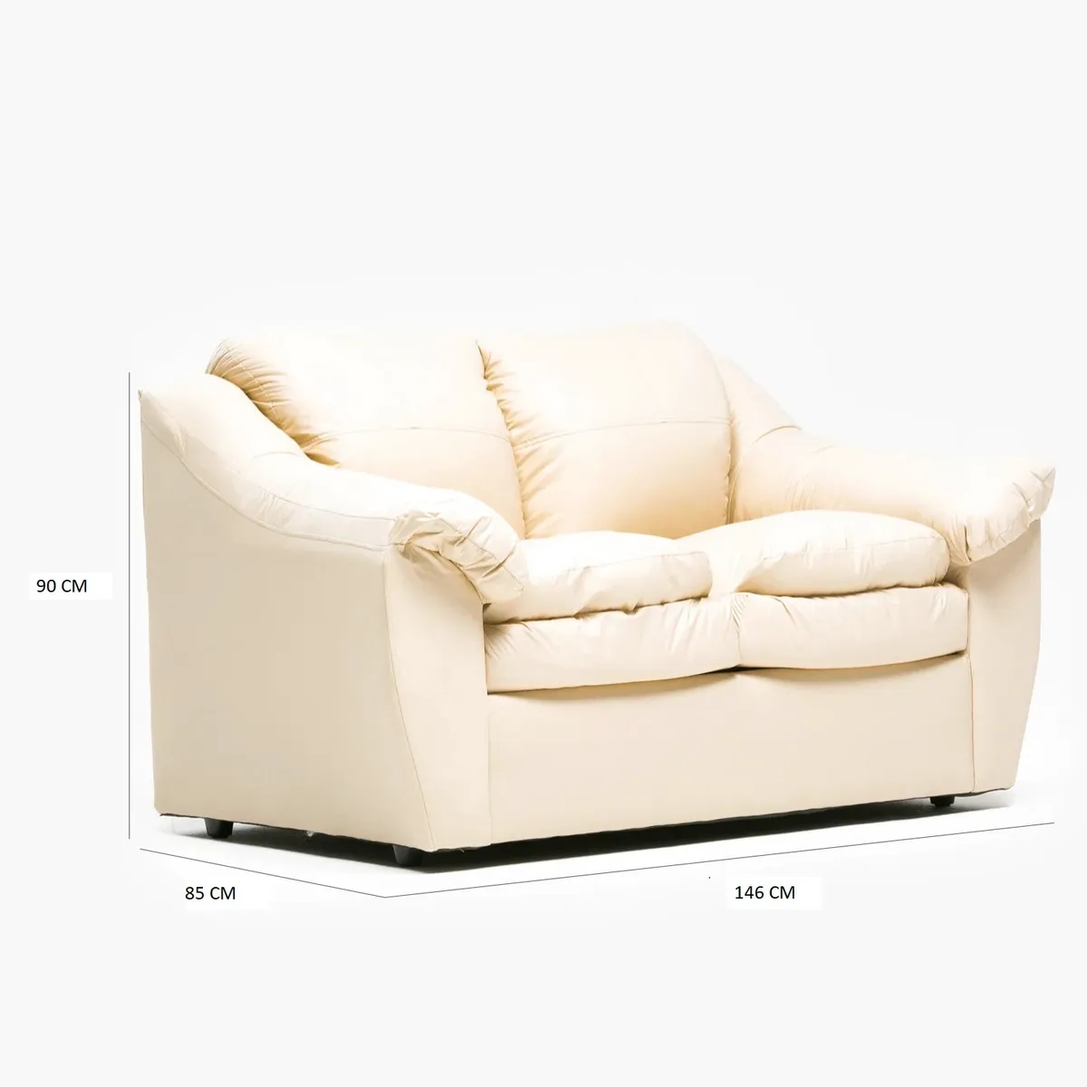 CABSUR - SOFA GALICIA 2CPOS BEIGE