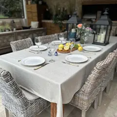 CASA CECILIA - Mantel Rústico Arena 180x250