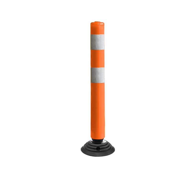 QRUBBER - Hito Vial Abatible 83cm QRubber