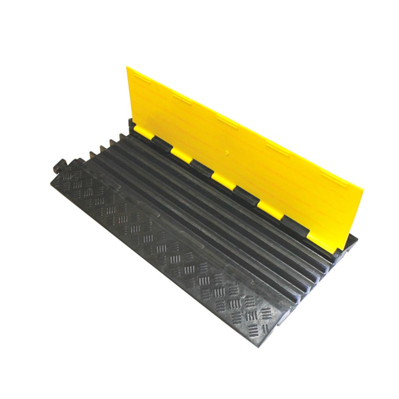 QRUBBER - Protector De Cables De 5 Canales QRubber