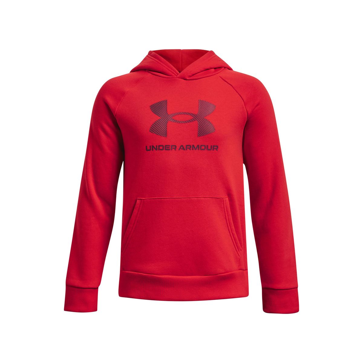 UNDER ARMOUR - Polerón UA Rival Fleece para niño Rojo UNDER ARMOUR