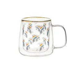 ADAGIO TEAS - Taza Doble Vidrio Bird of Paradise 400 ml