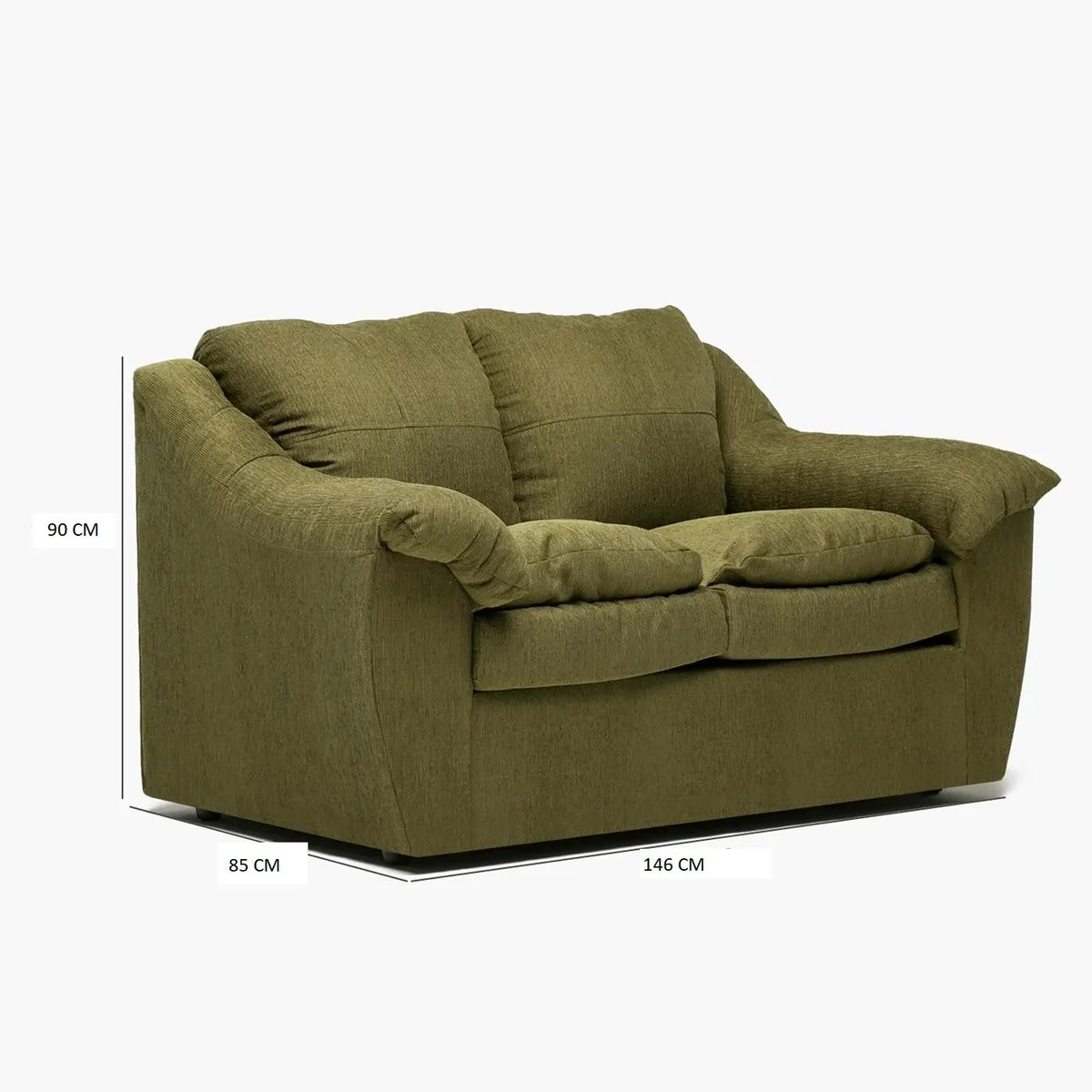 CABSUR - SOFA GALICIA 2CPOS VERDE