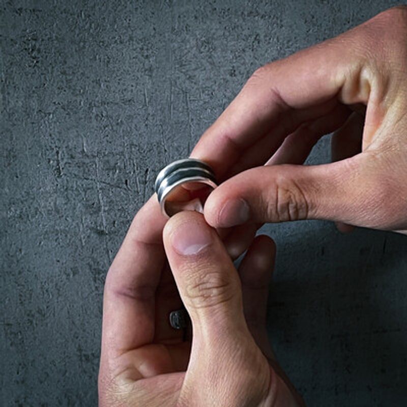 MALEVO JOYAS - Anillo de Plata Relowed