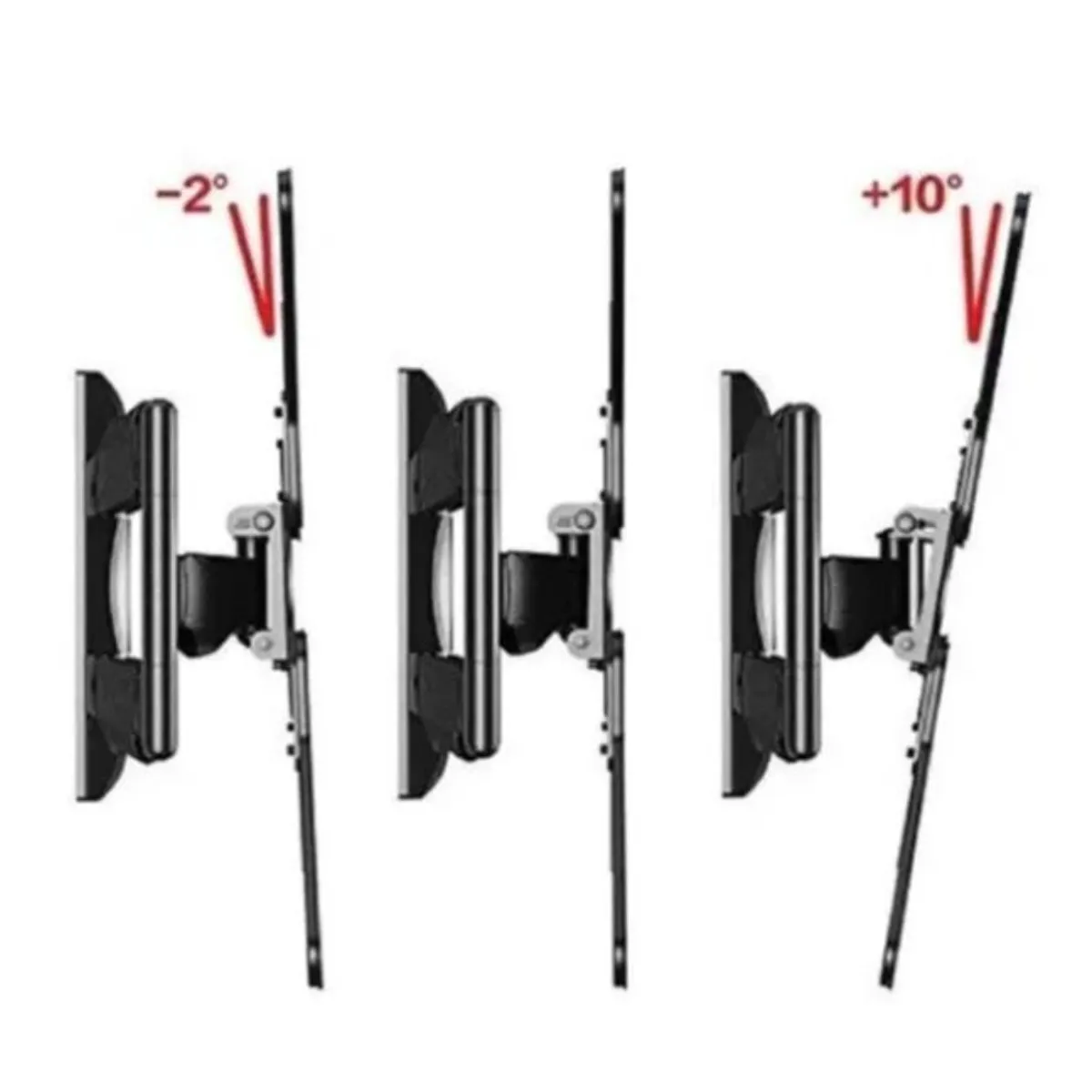 GENERICO - Soporte Tv Para Tabique Inclinable 32 A 55 Pulgadas