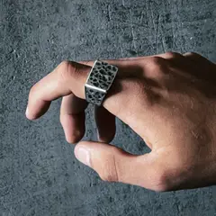 MALEVO JOYAS - Anillo de Plata STAMP