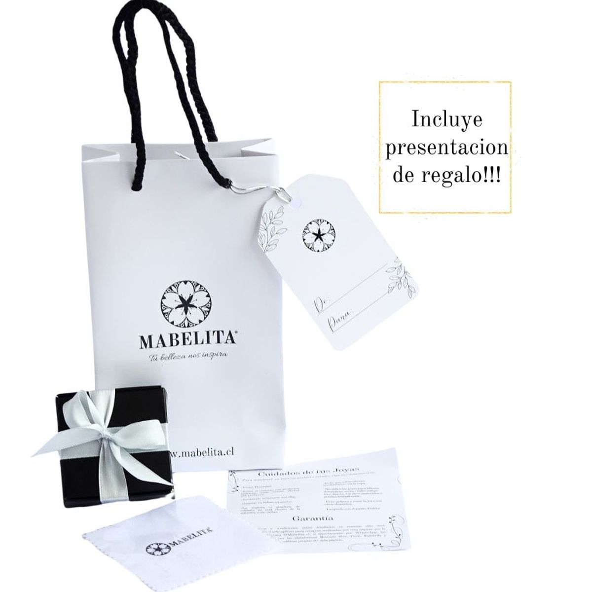 MABELITA - Aros De Plata Con Baño de Oro Compuesto Brillo