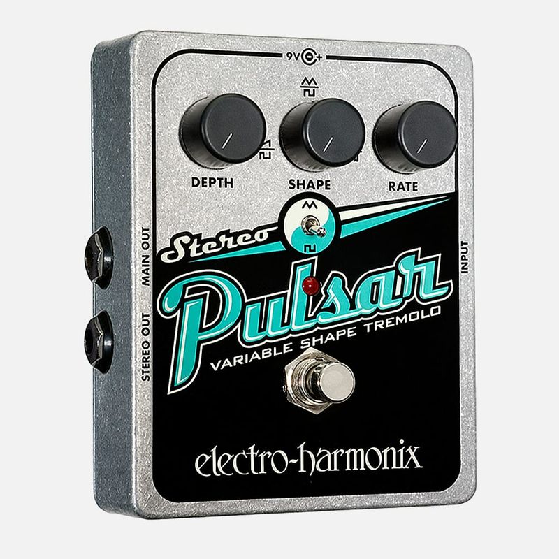 ELECTRO HARMONIX - Pedal Tremolo Stereo Pulsar Electro Harmonix