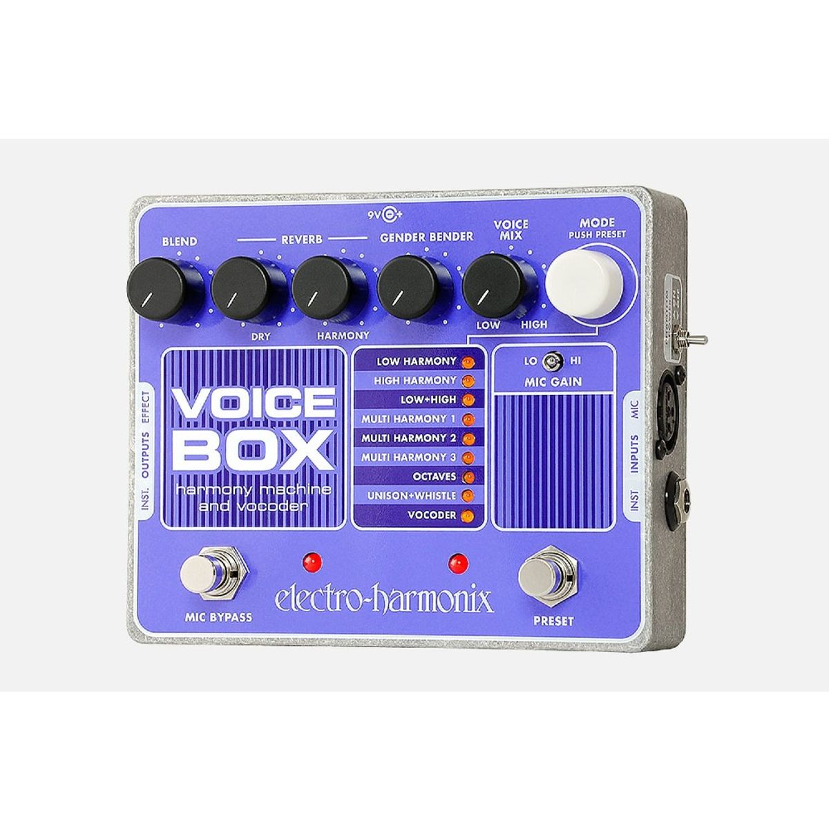ELECTRO HARMONIX - Pedal Armonizador/Vocoder Voice Box Electro Harmonix
