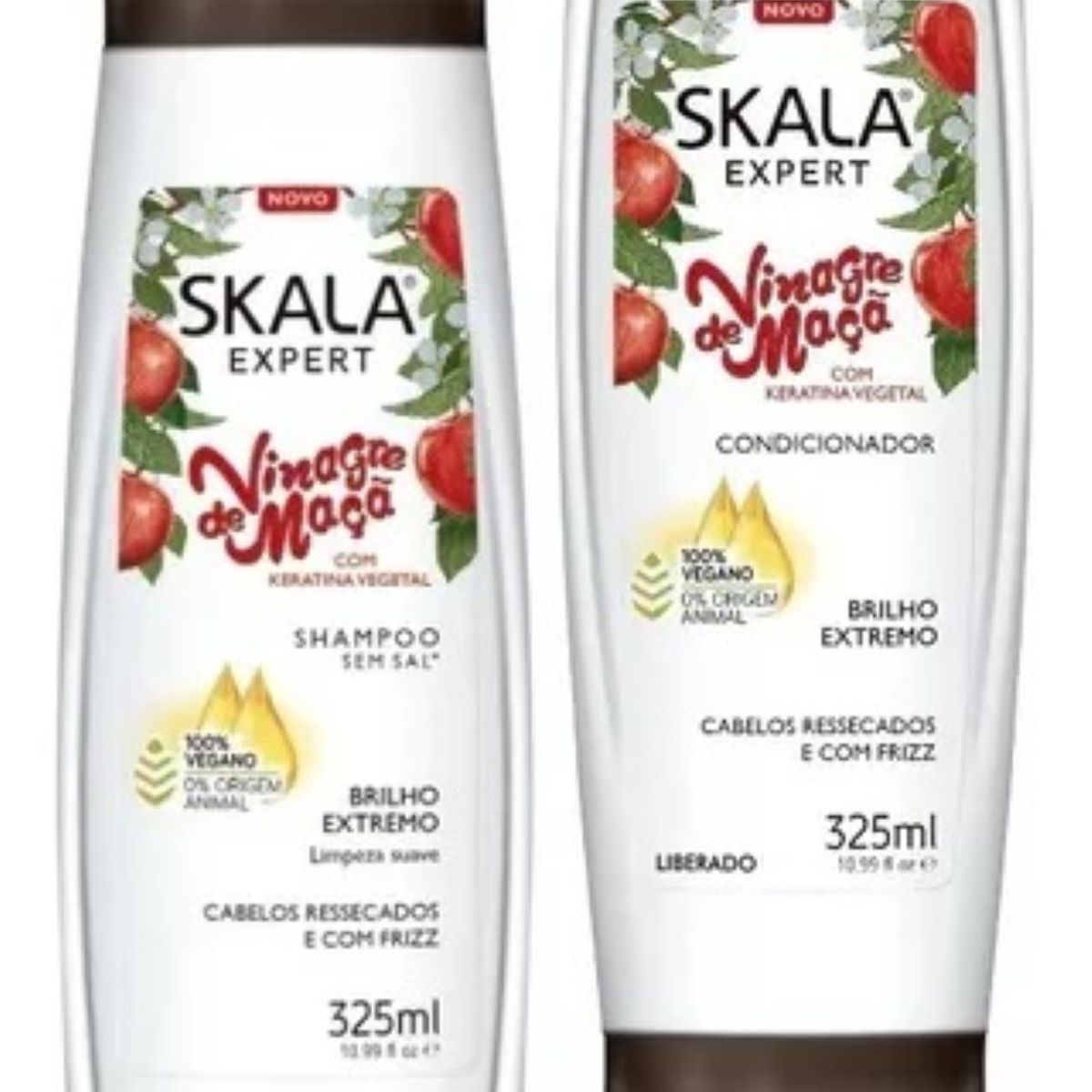 SKALA - Kit Skala Shampoo Y Acondicionador Vinagre De Manzana 650ML