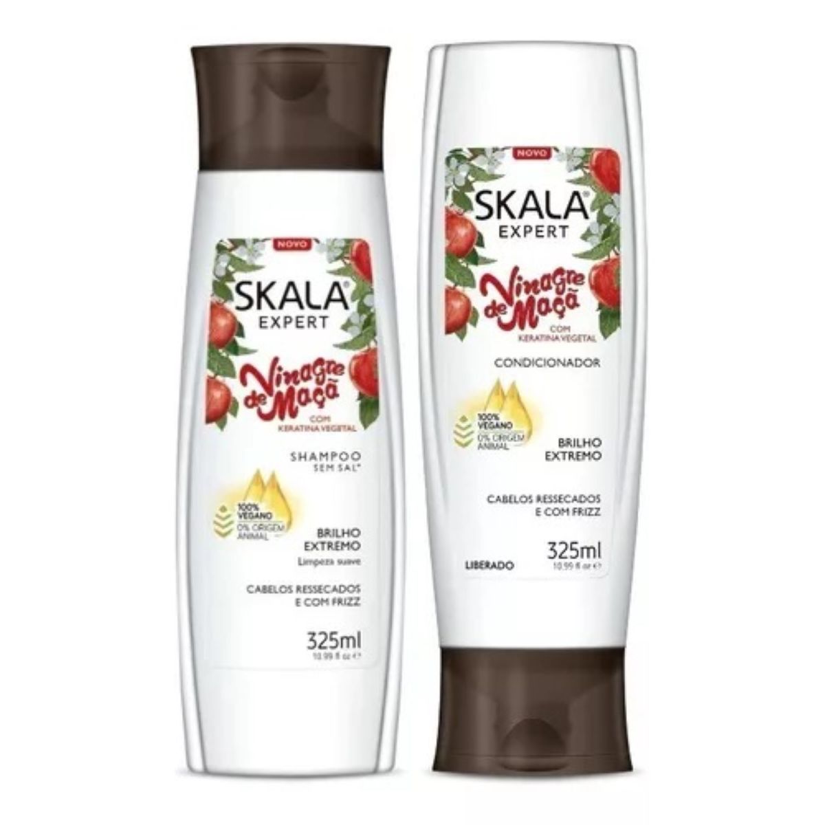SKALA - Kit Skala Shampoo Y Acondicionador Vinagre De Manzana 650ML