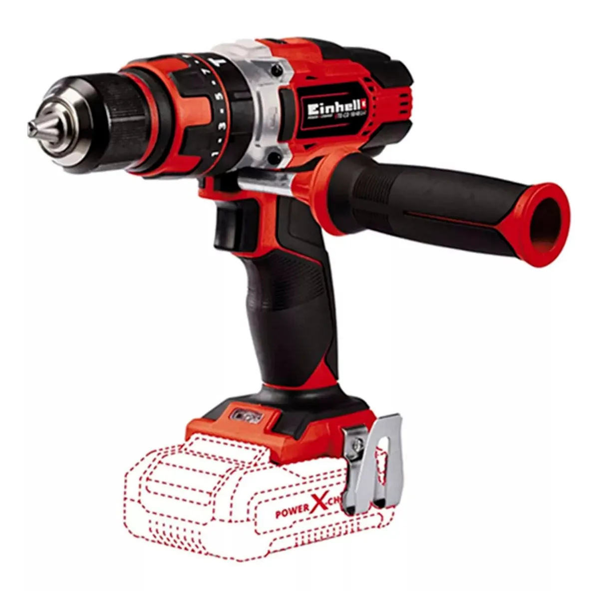 EINHELL - Taladro Atornillador Percutor 18v Te-cd 1848 Li-i