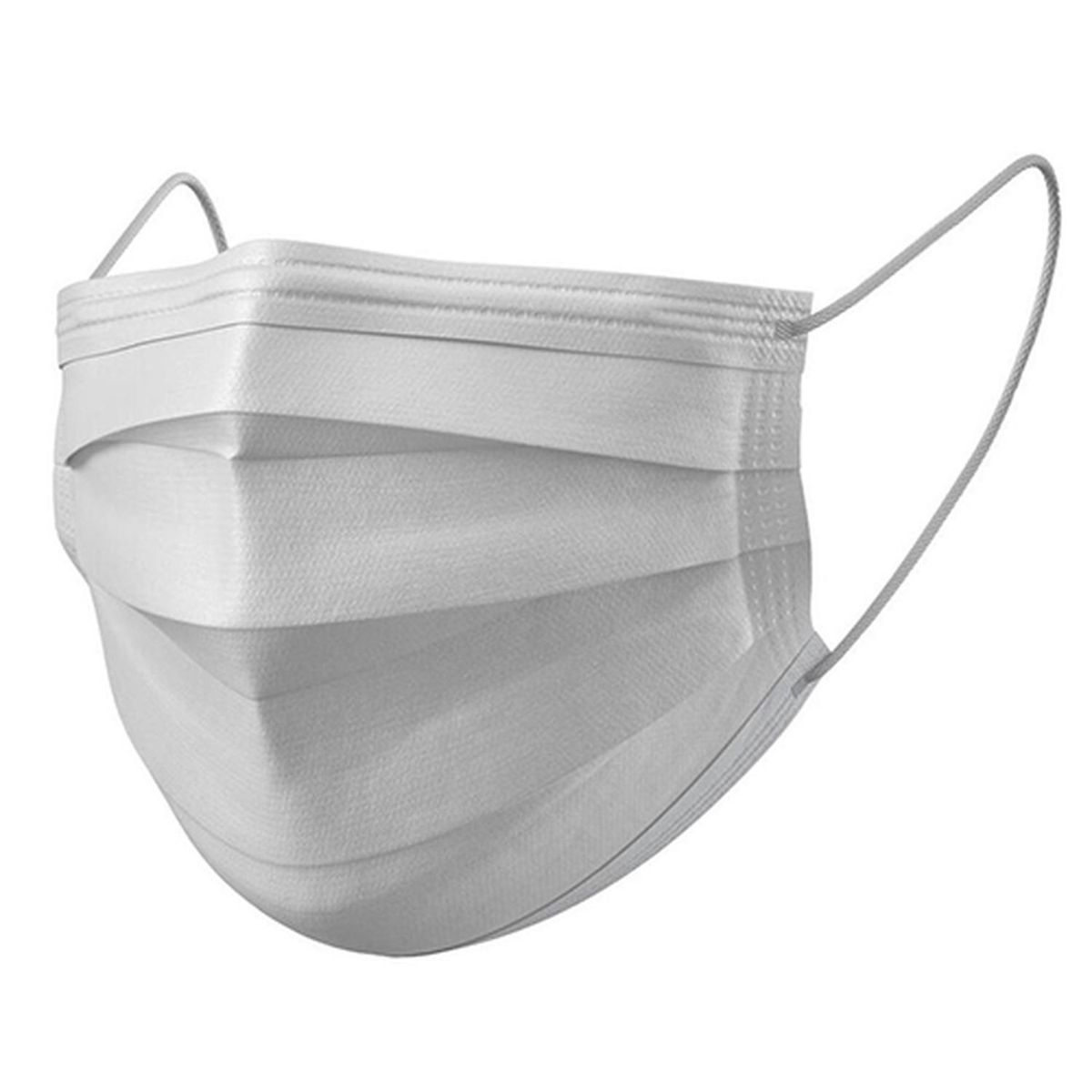 BOTICAMED - Mascarilla 3 Pliegues Boticamed 5 x Cajas 50 unidades - Blanco