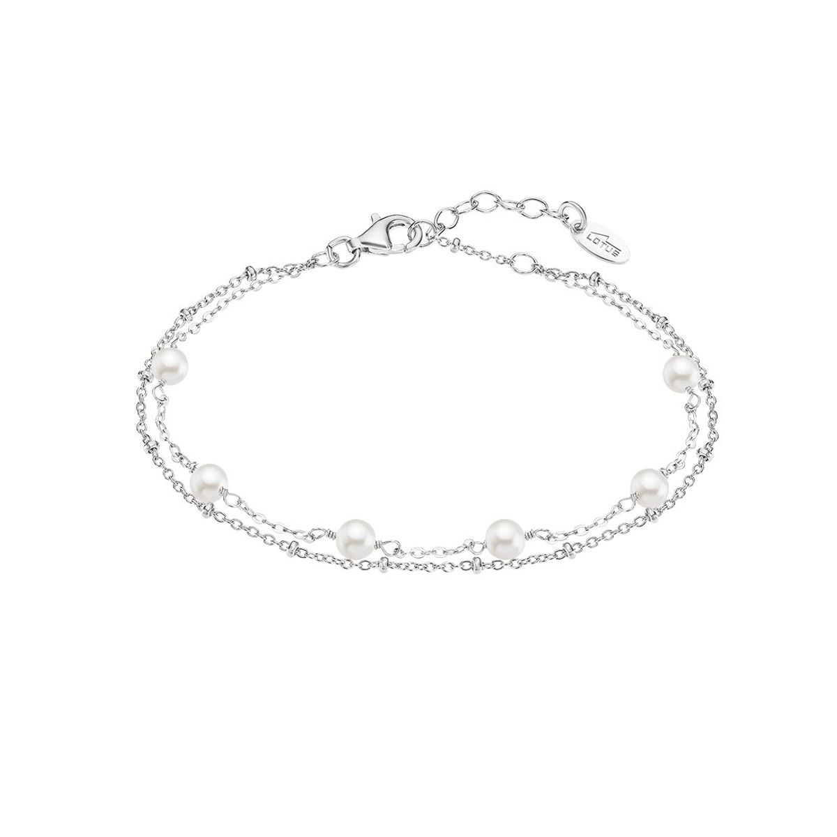 LOTUS SILVER - Pulsera LP3477-2/1 Lotus Silver Mujer Pearls