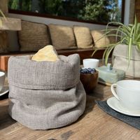 Canasto Rústico Tostado Oscuro