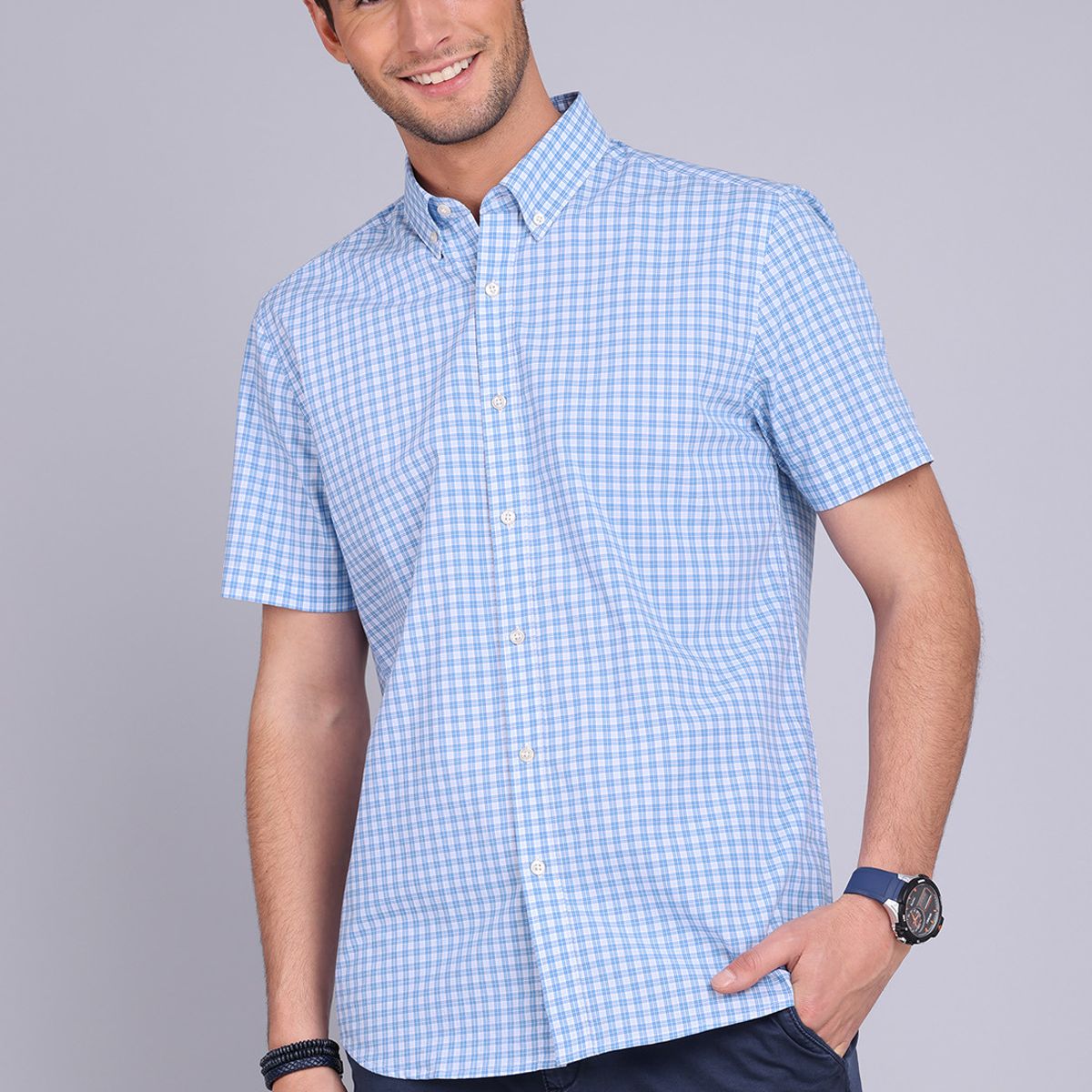 ARROW - Camisa Cuadros Manga Corta Arrow ARROW