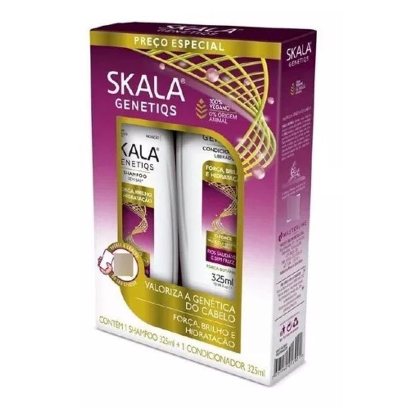 SKALA - Kit Shampoo Y Acond Genetiqs Skala 650ml