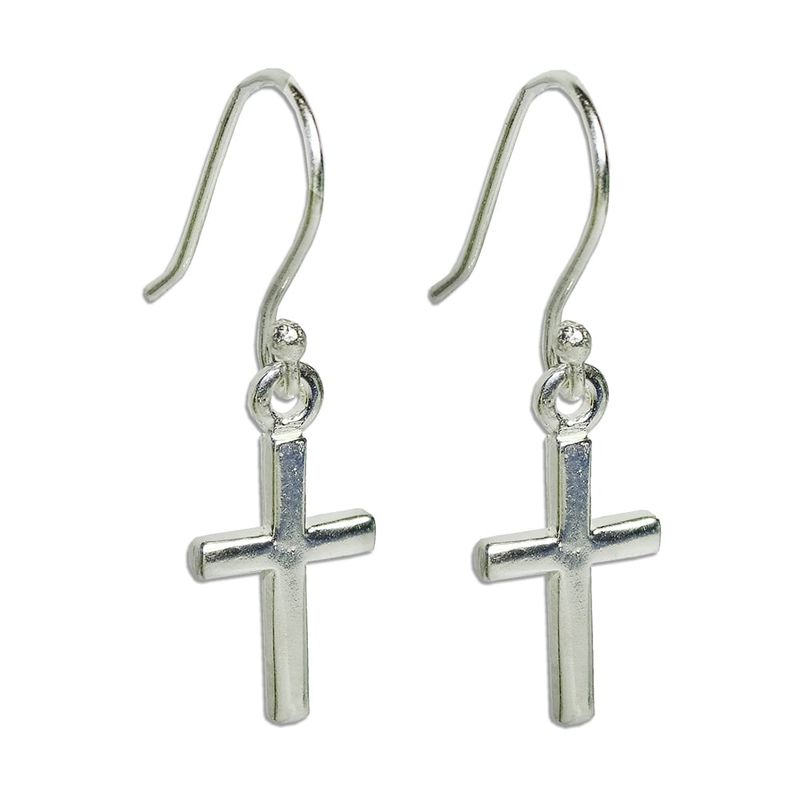 MABELITA - Aros De Plata 925 Cruz