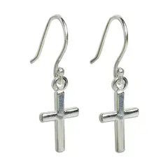 MABELITA - Aros De Plata 925 Cruz