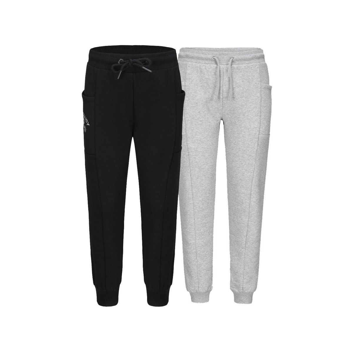 FASHION'S PARK - Pantalón Buzo Niña Bipack Básico Negro Fashion's Park