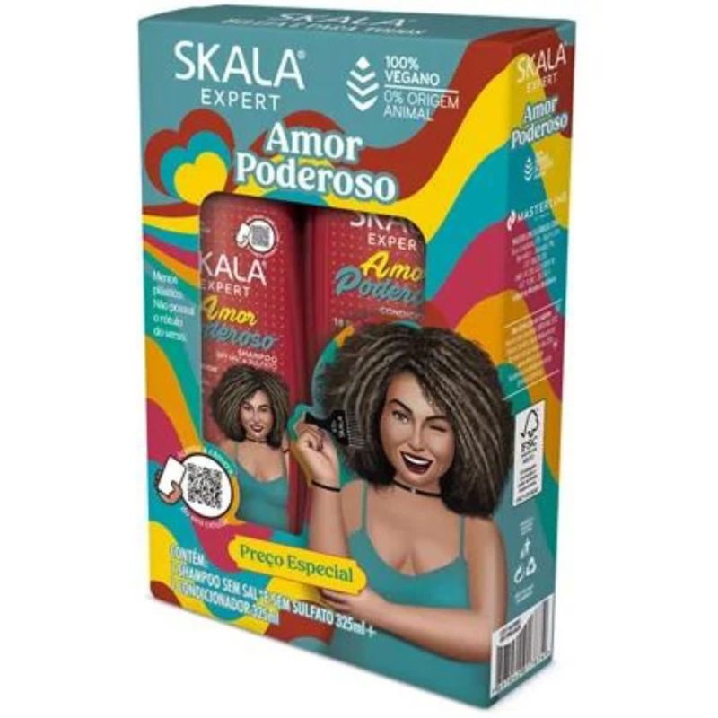 SKALA - Kit Shampoo Y Acond Amor Poderoso Skala Expert 650ml