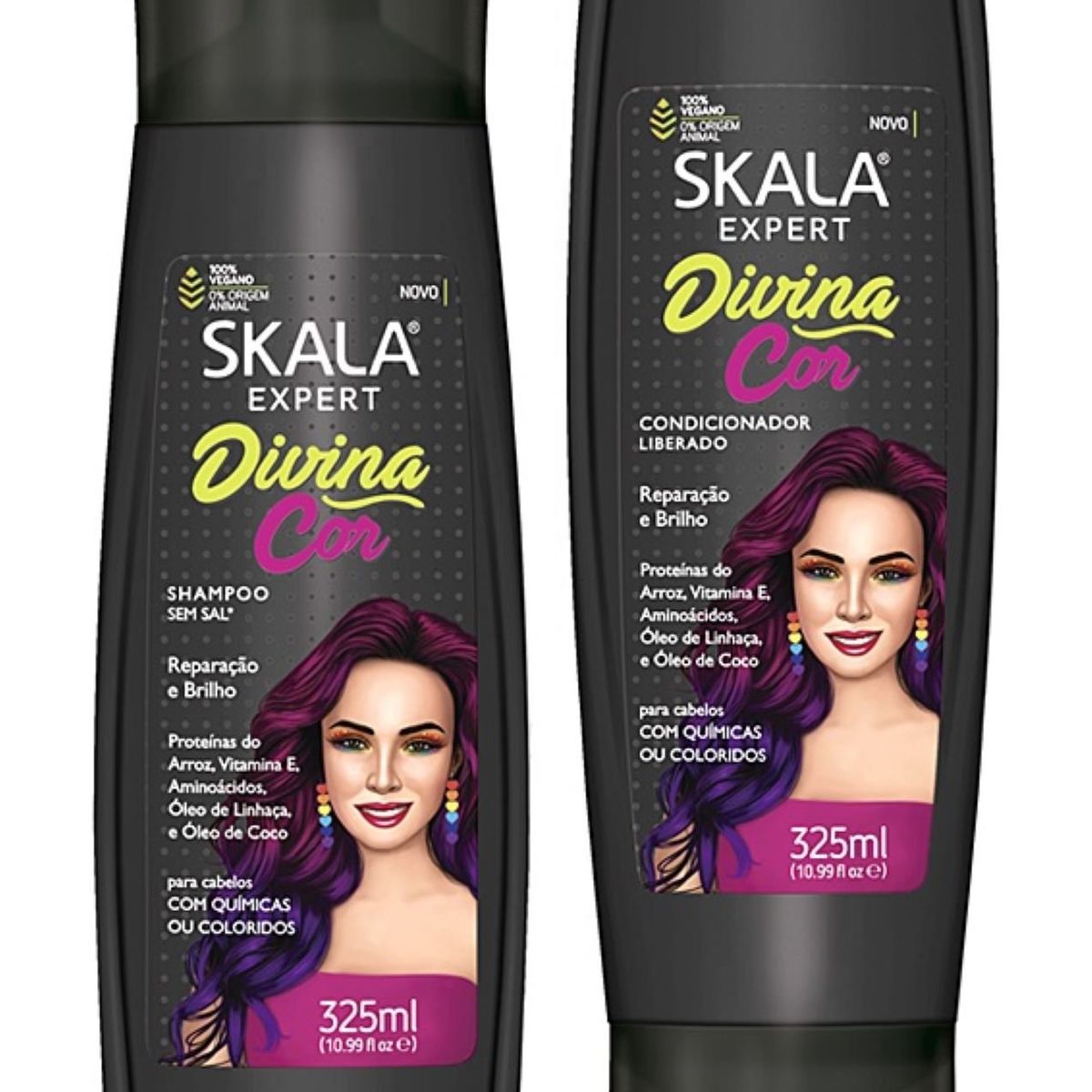 SKALA - Kit Shampoo Y Acond Divina Cor Skala Expert 650ml