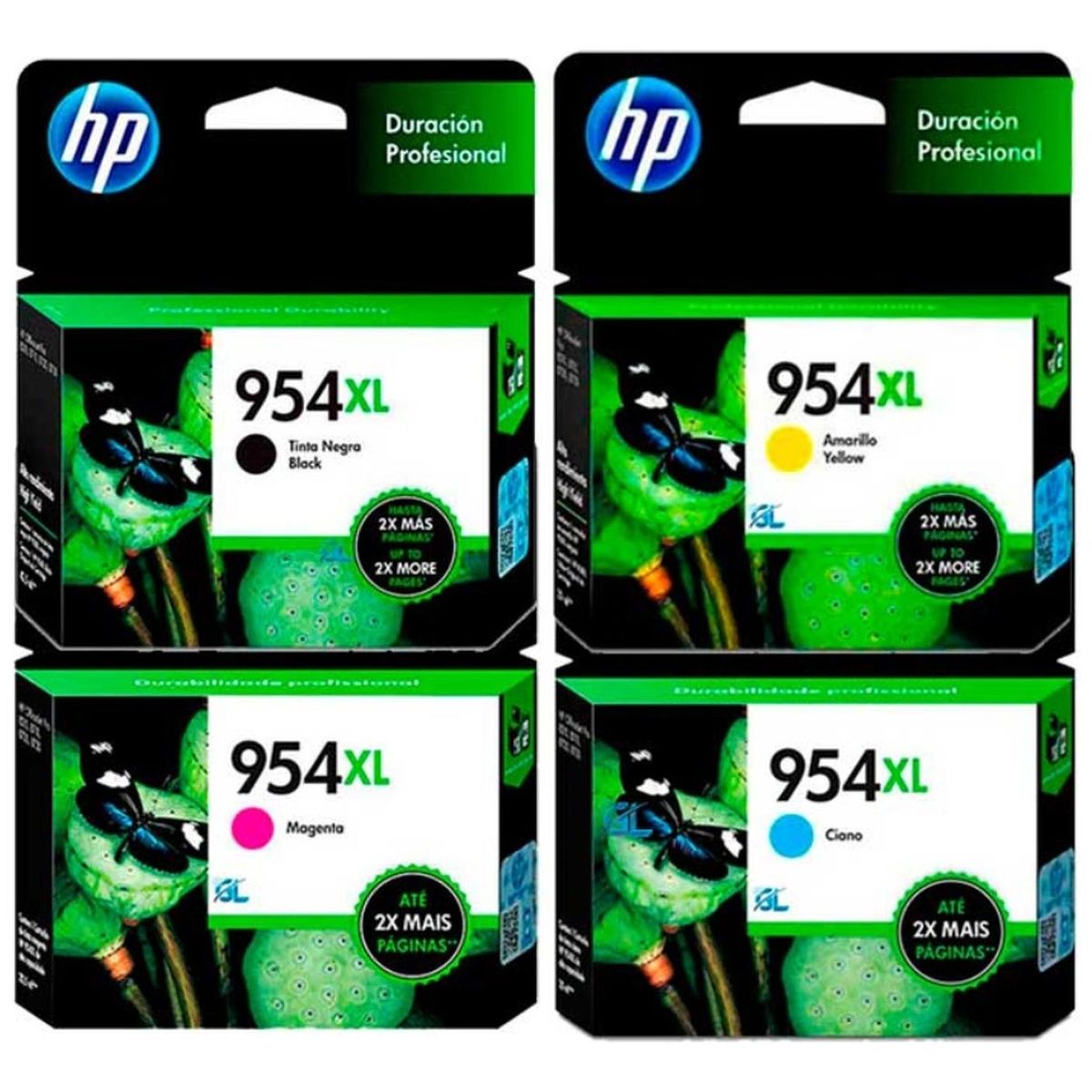 HP - Cartuchos de Tinta hp 954XL Original Pack