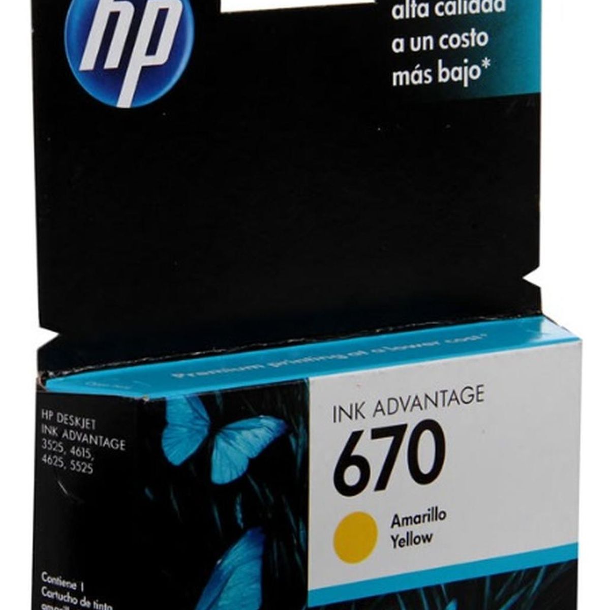 HP - Cartucho de Tinta hp 670 Yellow Original