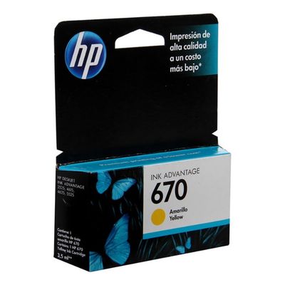 Imagen 2 del producto Cartucho de Tinta 670 Yellow Original