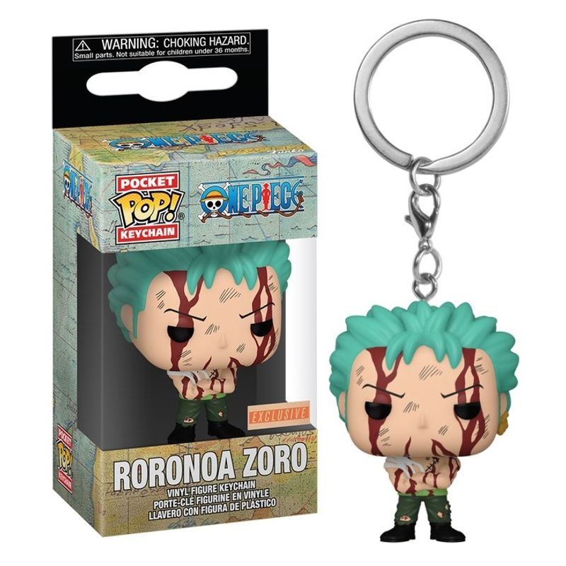 FUNKO - Funko Pop One Piece Llavero Zoro Exclusivo